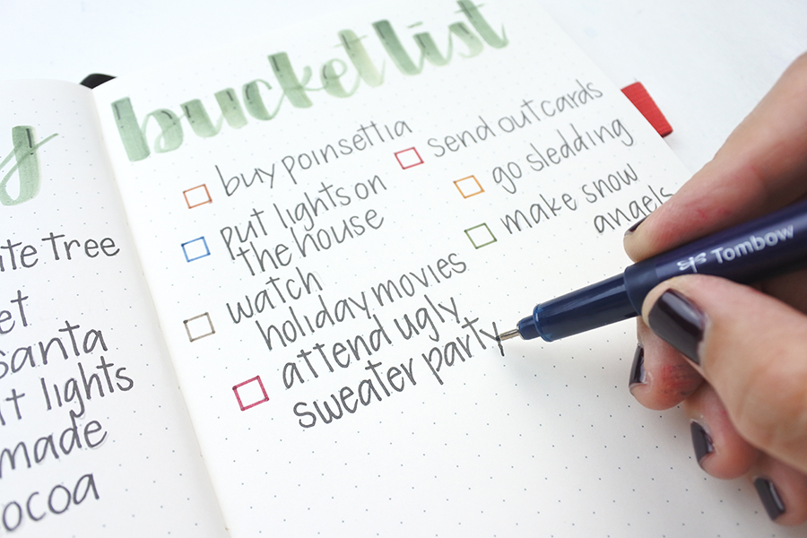 How to Plan a Summer Bucket List - Tombow USA Blog