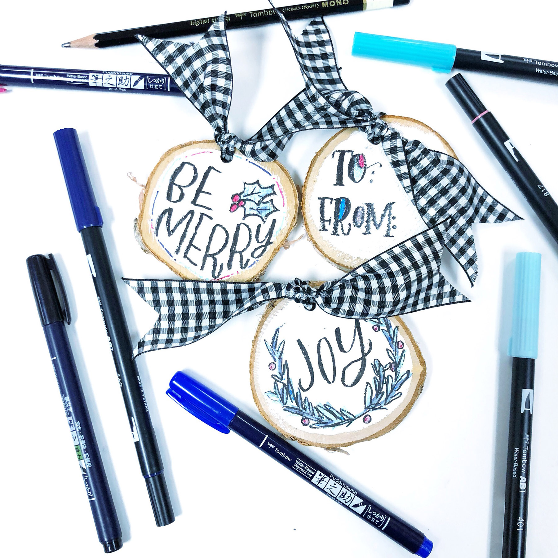 10 easy holiday craft & DIY projects with Tombow