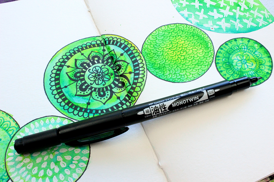 Tips by @jenniegarcian How To Do Mixed Media Using Dual Brush Pens As Watercolors