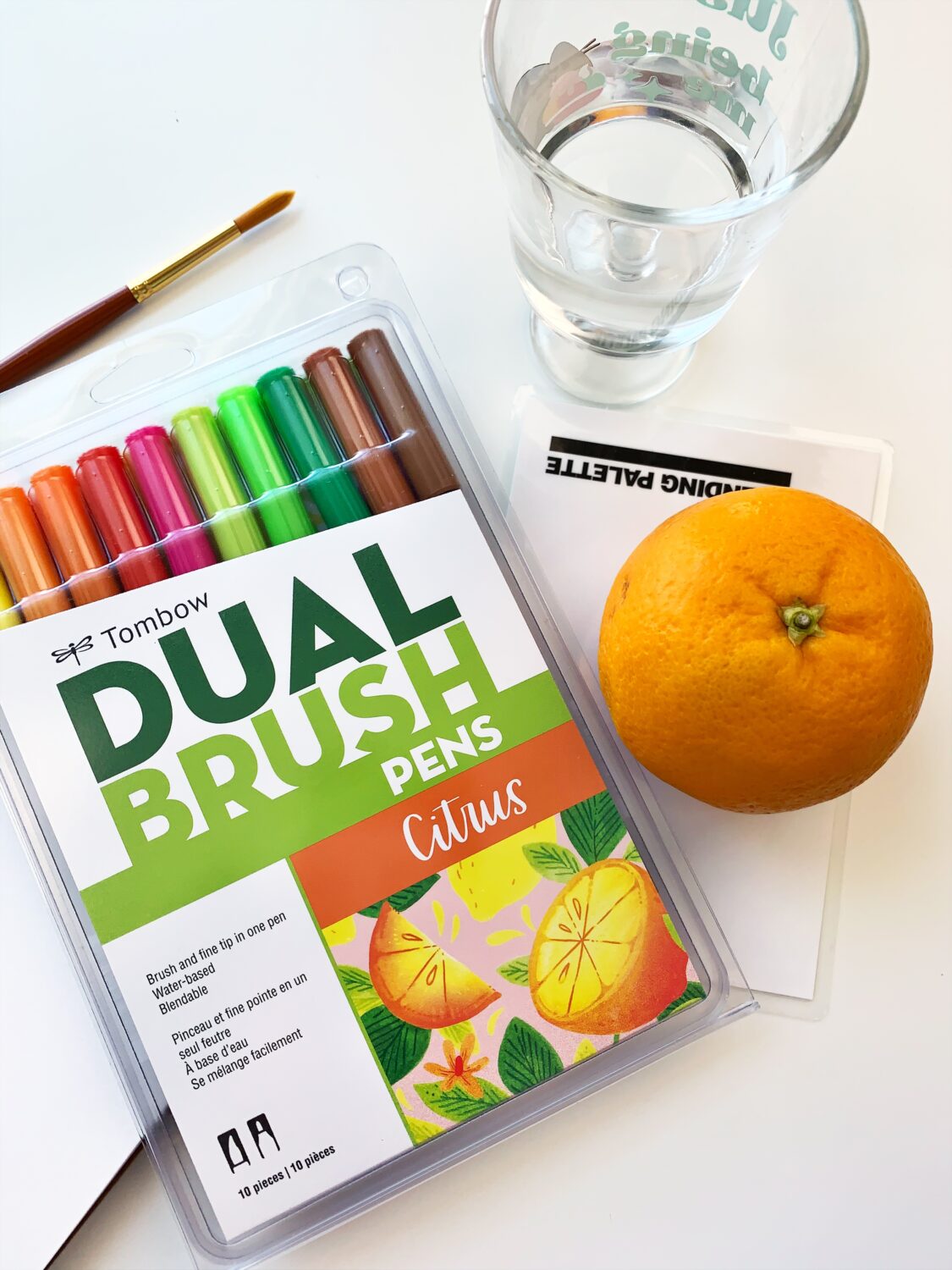 Blending Dual Brush Pens with Water - Tombow USA Blog