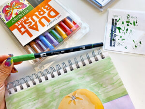 Blending Dual Brush Pens with Water - Tombow USA Blog