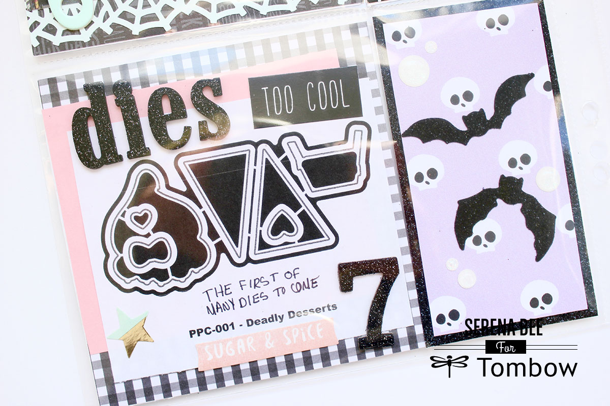 october memories album using papercakes by serena bee