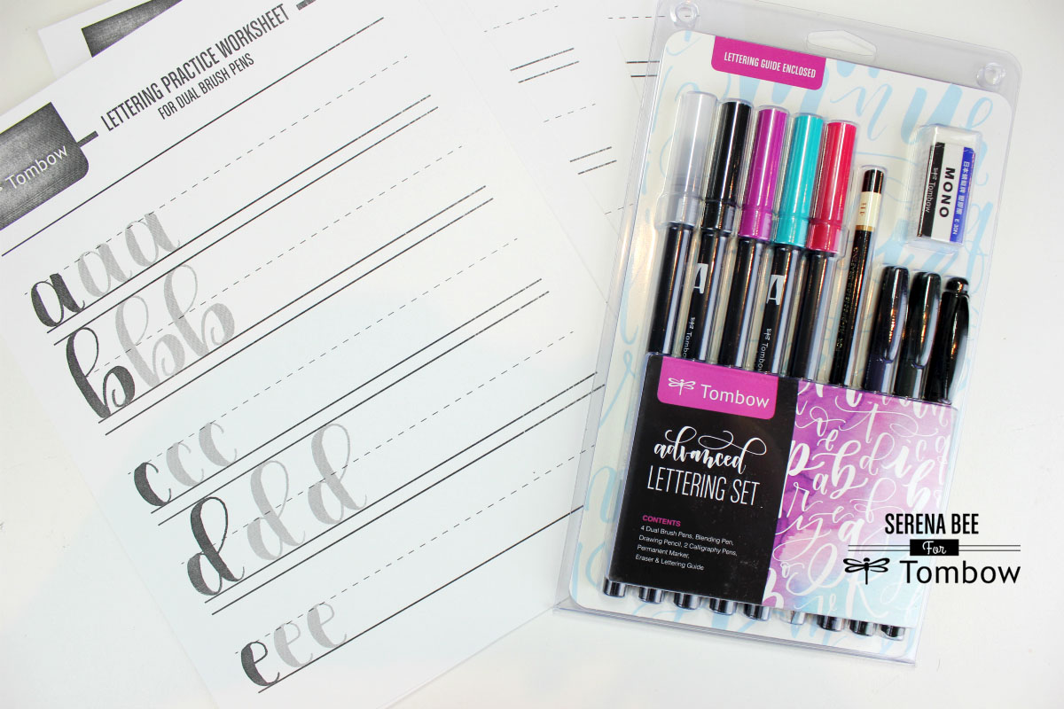 Tombow Have Fun At Home Lettering Set 