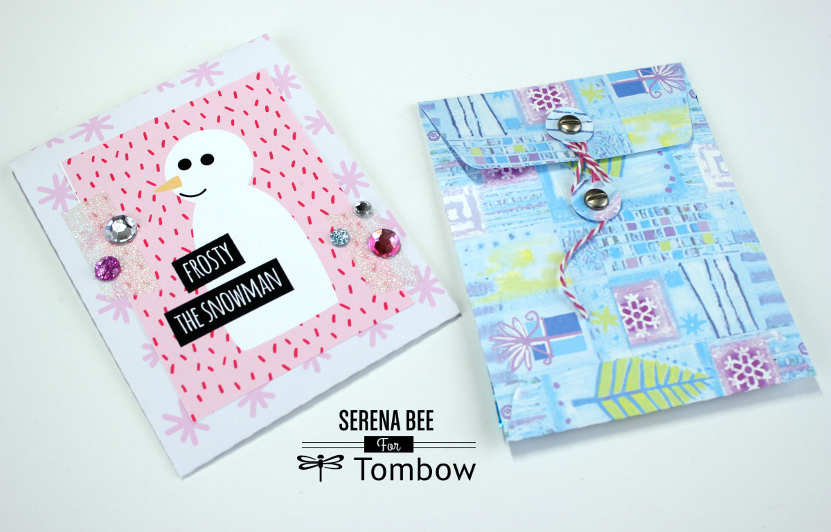 3 Christmas Envelope Card Ideas By Serena Bee