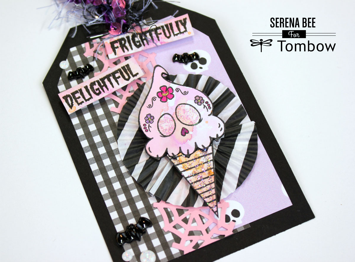 Watercolor Halloween Tags By Serena Bee