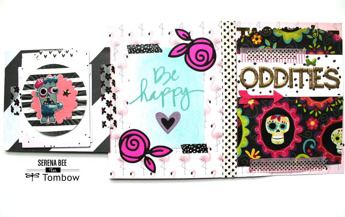 Flip Book Tutorial // Happy Mail By Serena Bee - Tombow USA Blog