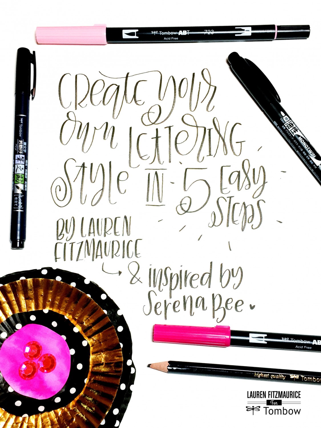 5 Tips to Lettering with Tombow Dual Brush Pens - Tombow USA Blog