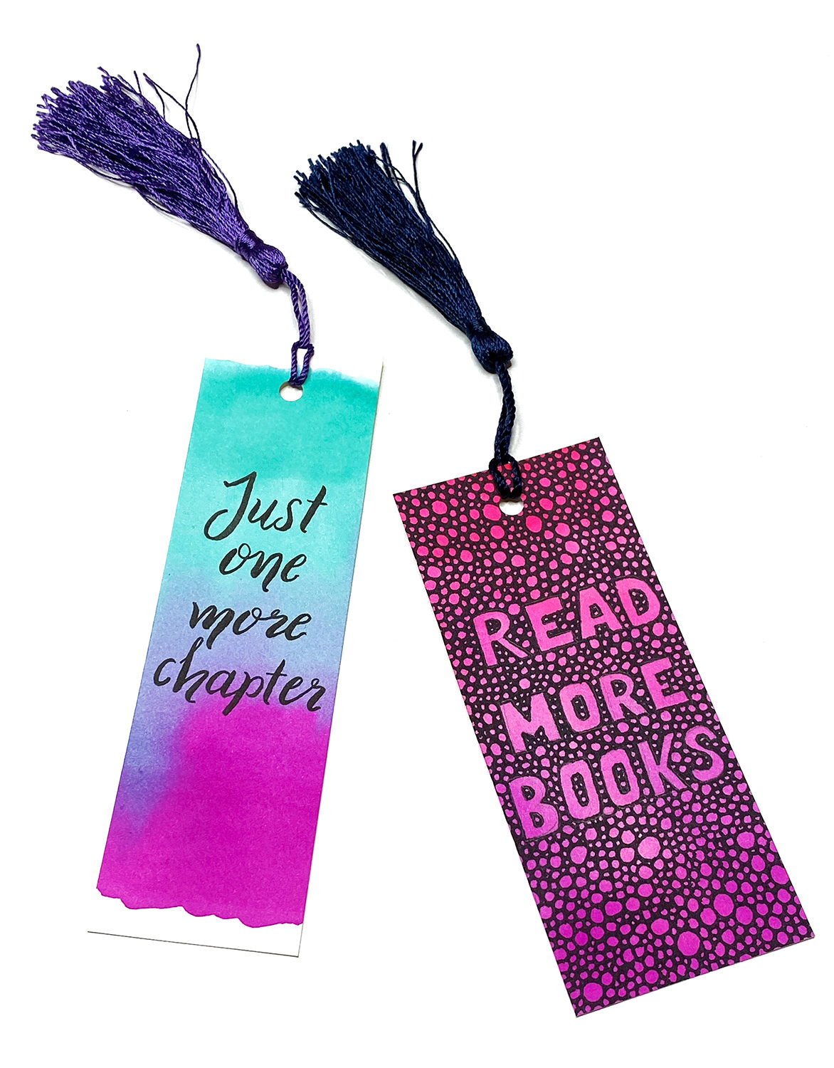 Bookmarks Using Tombow's Advanced Lettering Set by Jessica Mack on behalf of Tombow