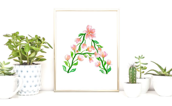 DIY Floral Framed Art to Decorate Your Home - Tombow USA Blog
