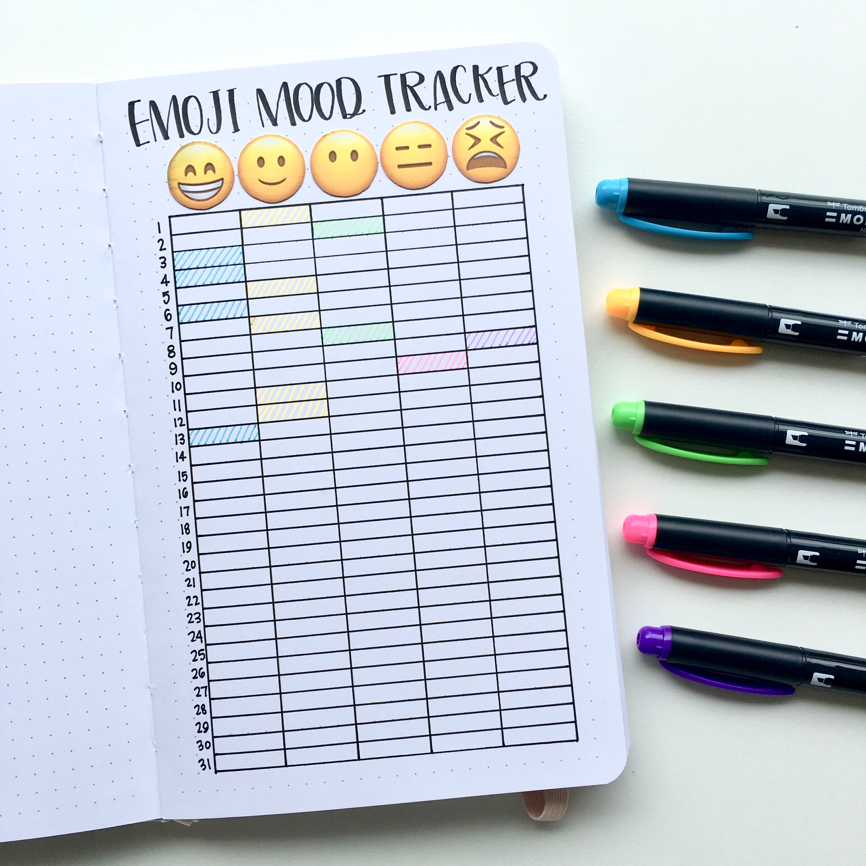 Emoji Mood Tracker - Adrienne 7