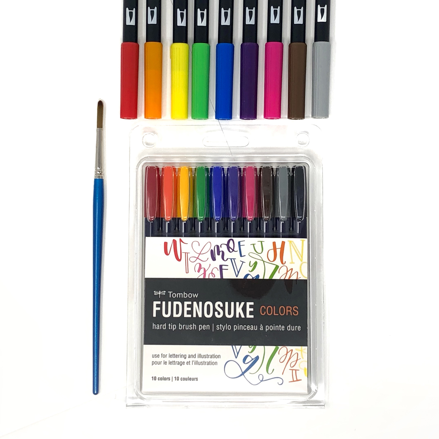 Invisible Ink Effect with Fudenosuke Colors by Jessica Mack on behalf of Tombow