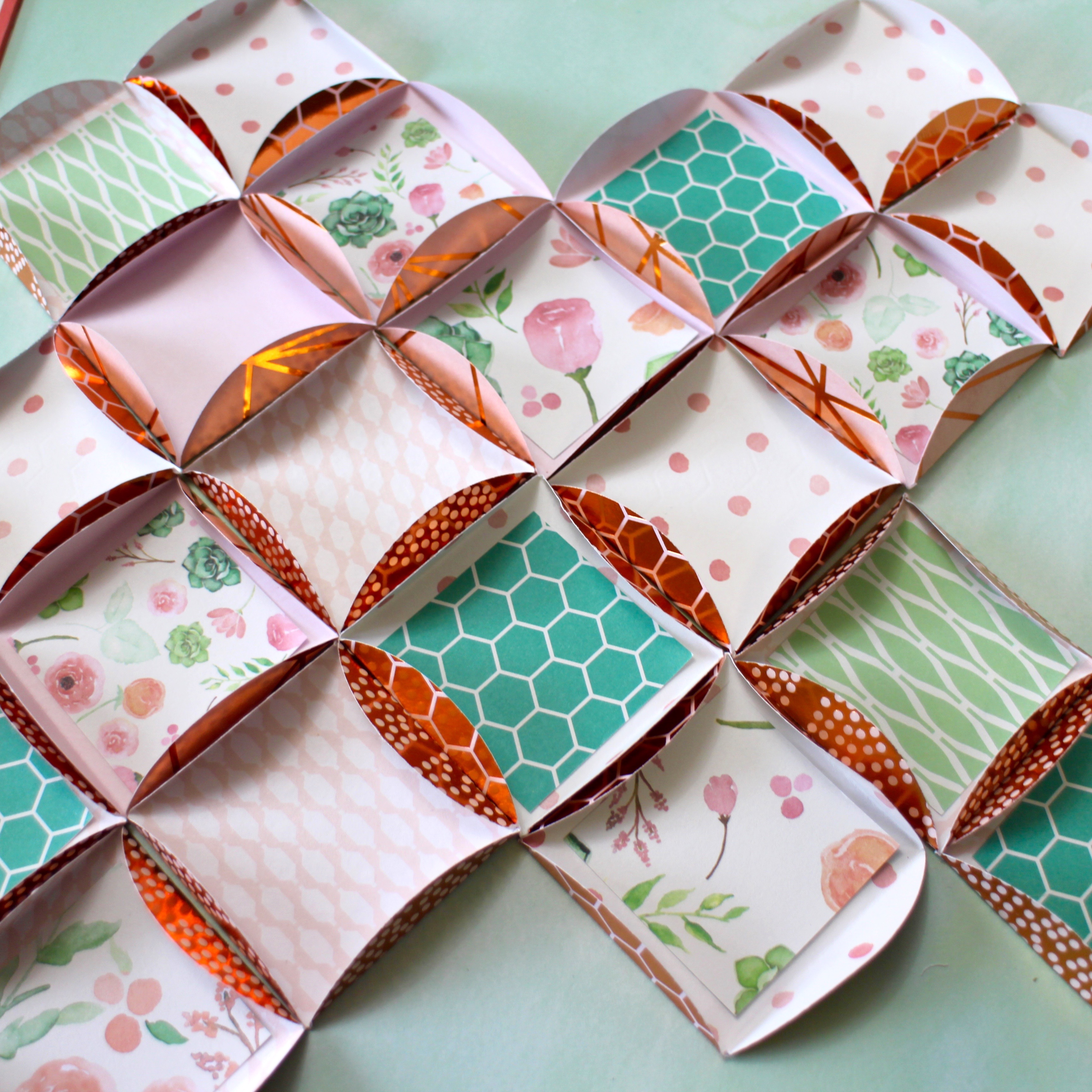 Create beautiful scrapbook wall art with your stash