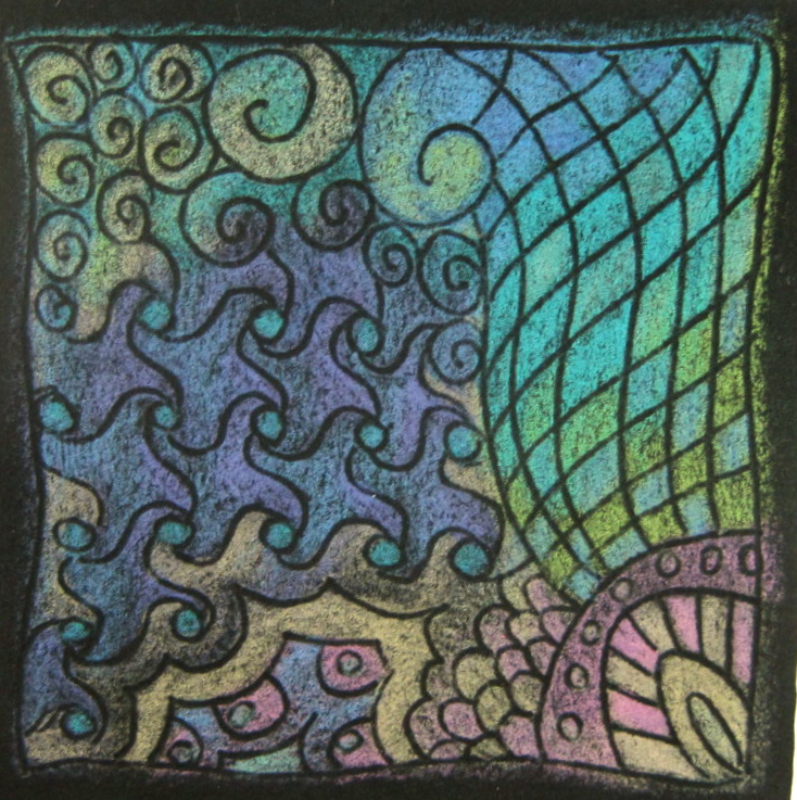 Impressive' Zentangle Tiles by Marie Browning - Tombow USA Blog