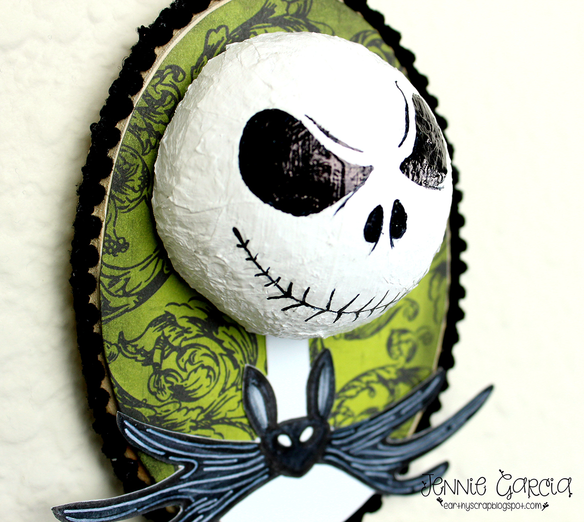 Jack Skellington Frame By Jennie Garcia - Tombow USA Blog