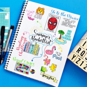 How to Plan a Summer Bucket List - Tombow USA Blog