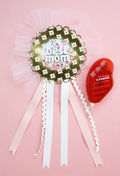 Best Mom Award Ribbon Tutorial - Tombow USA Blog