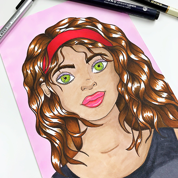 Creating Art Using Alcohol Markers: Photo Tutorial