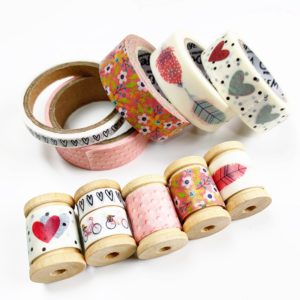 10 Fun Things to Add to an Embellishment Box! Idea #2 Washi Tape #tombow #embellishmentbox