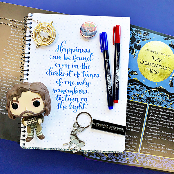 Harry Potter and the Basic Lettering Tips with Tombow USA! #tombow #harrypotter