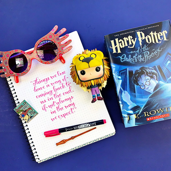 Harry Potter and the Basic Lettering Tips with Tombow USA! #tombow #harrypotter