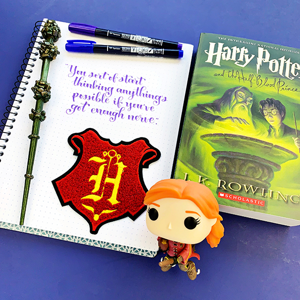Harry Potter and the Basic Lettering Tips with Tombow USA! #tombow #harrypotter