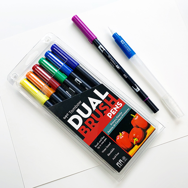 Make Your Own Rainbow with Tombow
