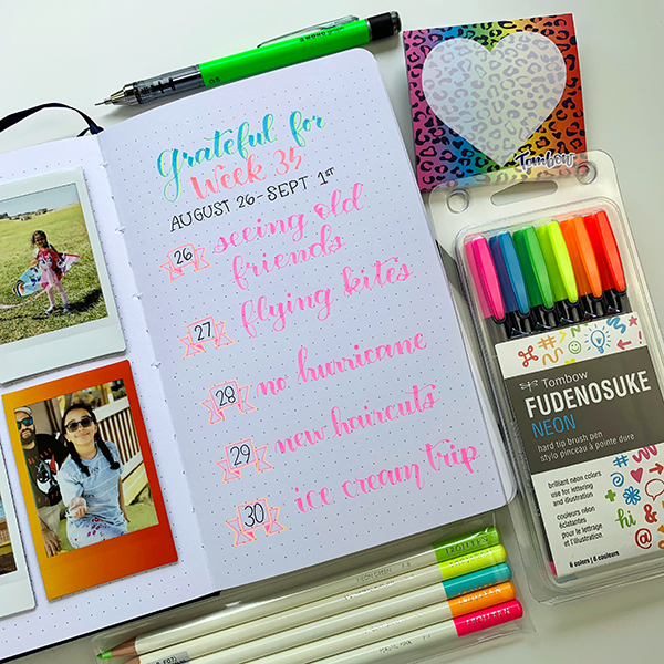 Letter your gratitude wit the Tombow VIP Box! #tombow #tombowvip