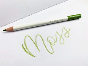 Create texture on your lettering with Tombow Irojiten Colored Pencils. #lettering #tombow
