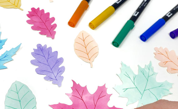 Make a 3D Watercolor Artwork by Jessica Mack on behalf of Tombow
