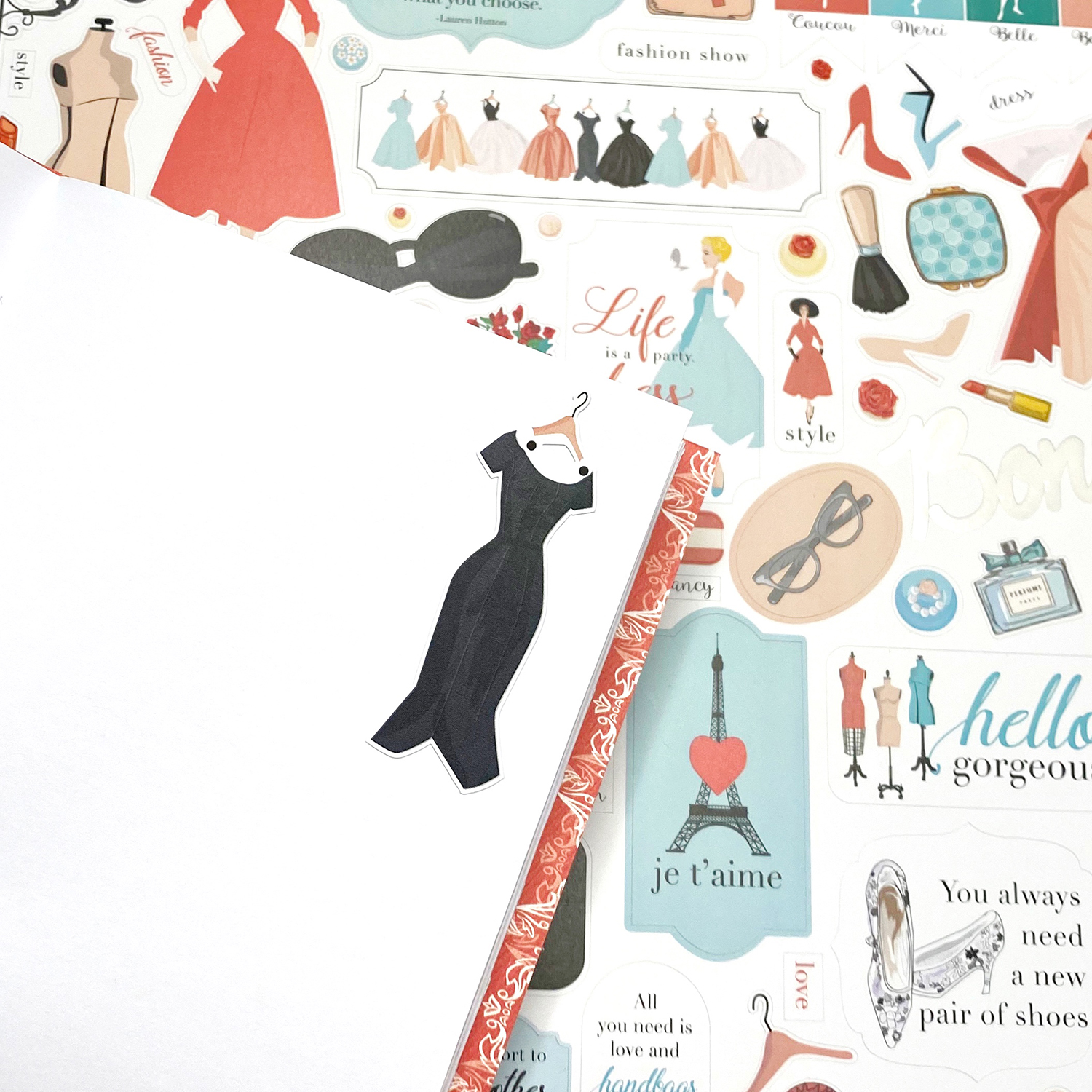 Make Your Own Notebook Using Scrapbook Paper by Jessica Mack on behalf of Tombow