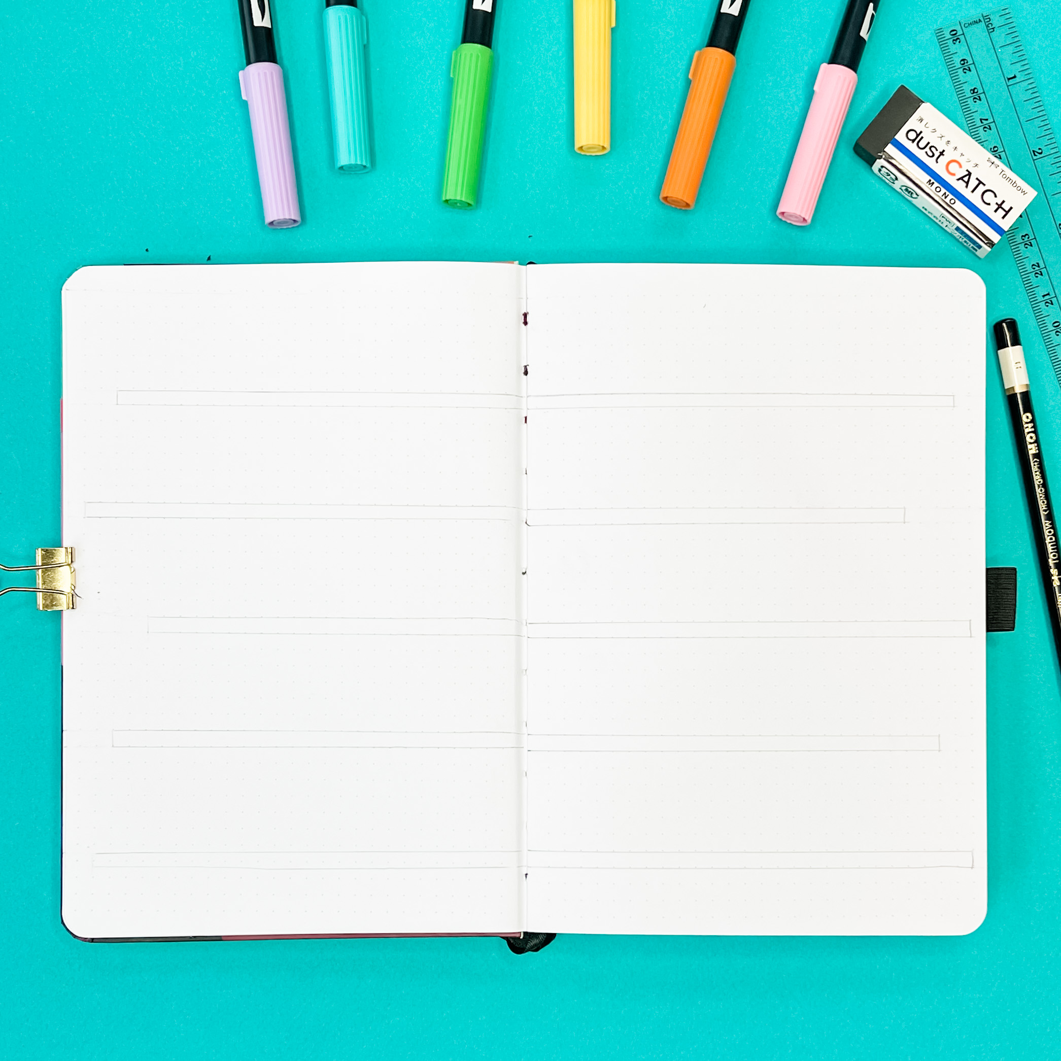 Make Your Own Book Tracker - Tombow USA Blog