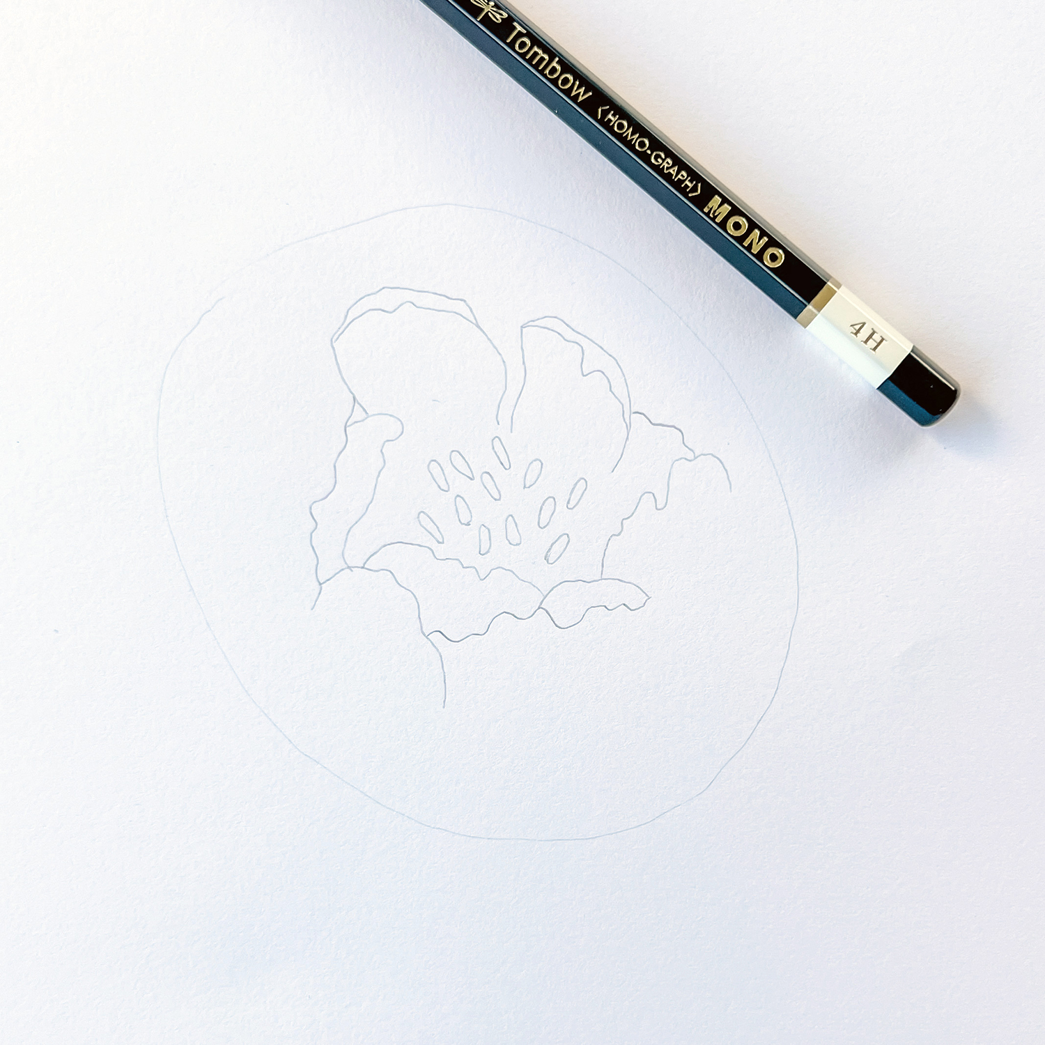 How to Draw a Peony by Jessica Mack on behalf of Tombow