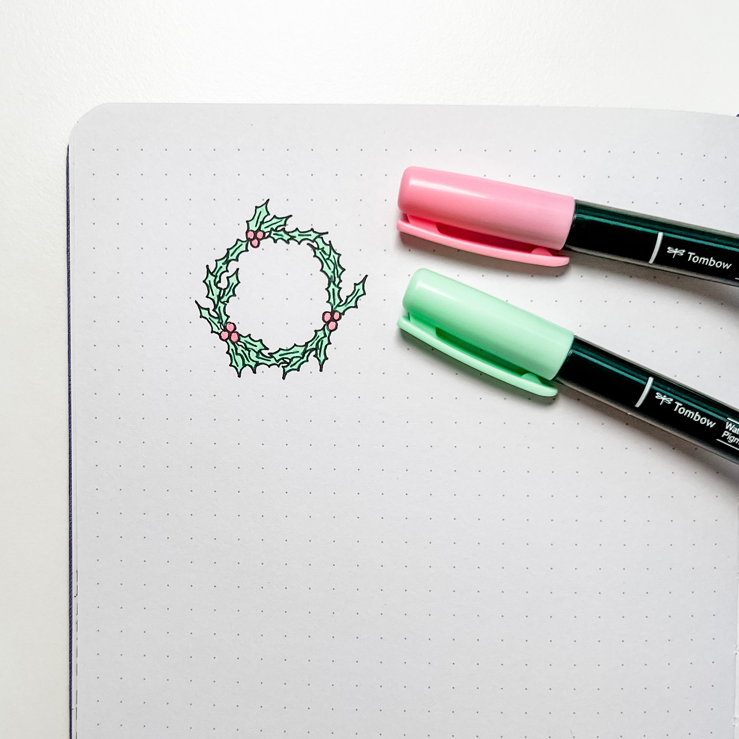 Holiday Planner Doodles by Jessica Mack on behalf of Tombow