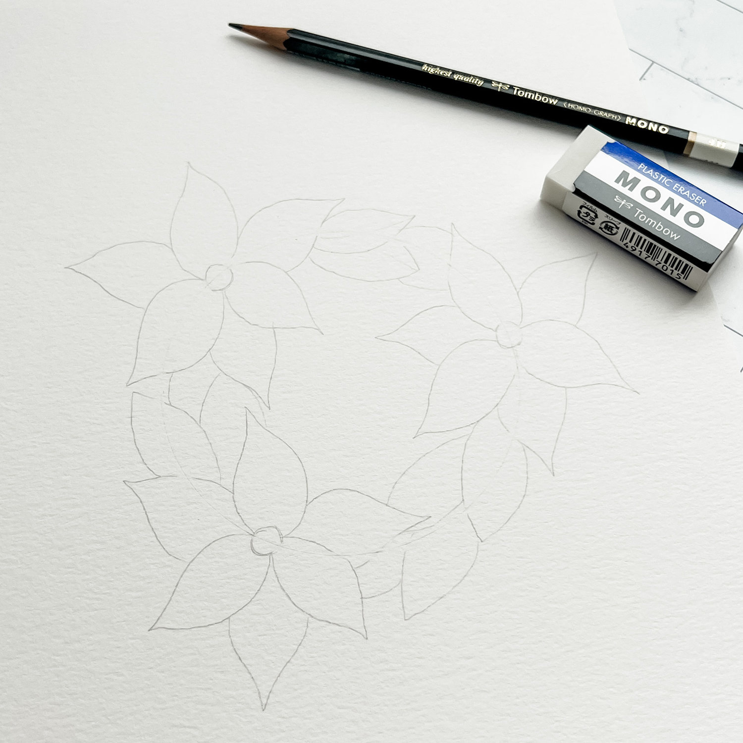 Pencil Shading Tips for Easily Sketching Flowers - Tombow USA Blog