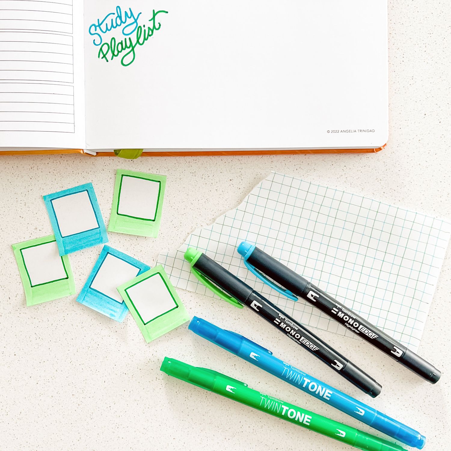 Planner Ideas for School by Jessica Mack on behalf of Tombow