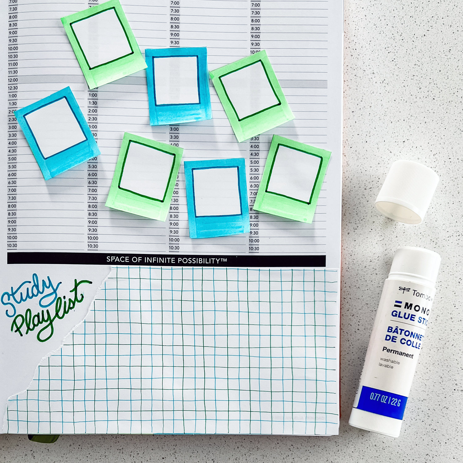 DIY Planner Supplies 5 Ways with Cricut Explore Air 2 - Tombow USA Blog