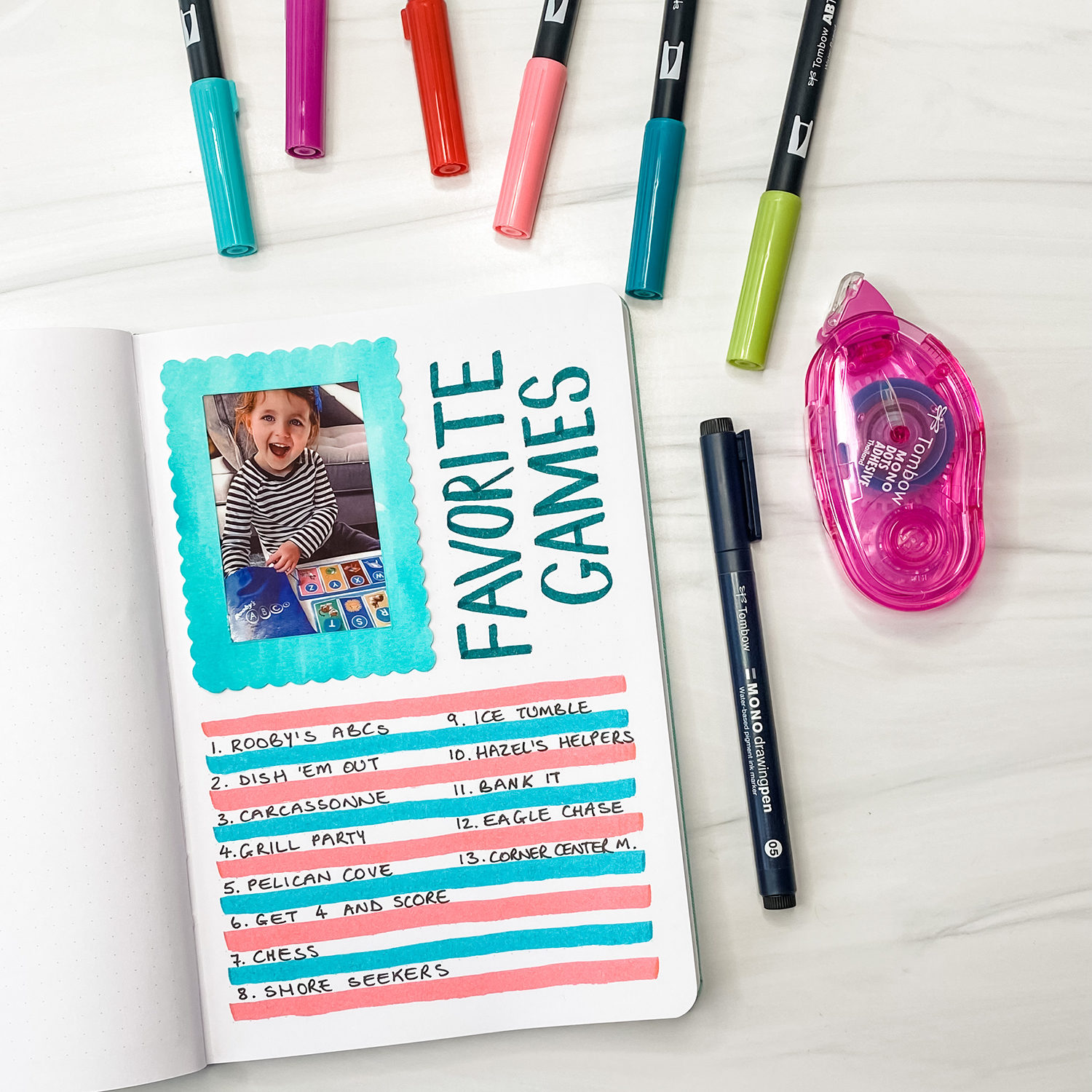 How to Plan a Summer Bucket List - Tombow USA Blog