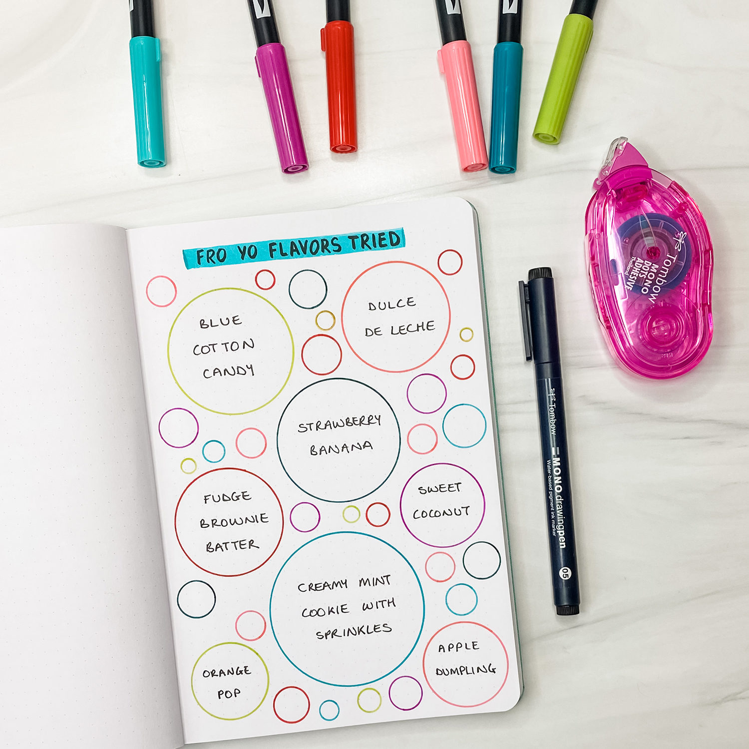 How to Plan a Summer Bucket List - Tombow USA Blog