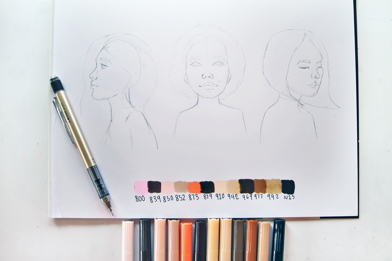Multicultural Skin Tone Markers – Art Therapy
