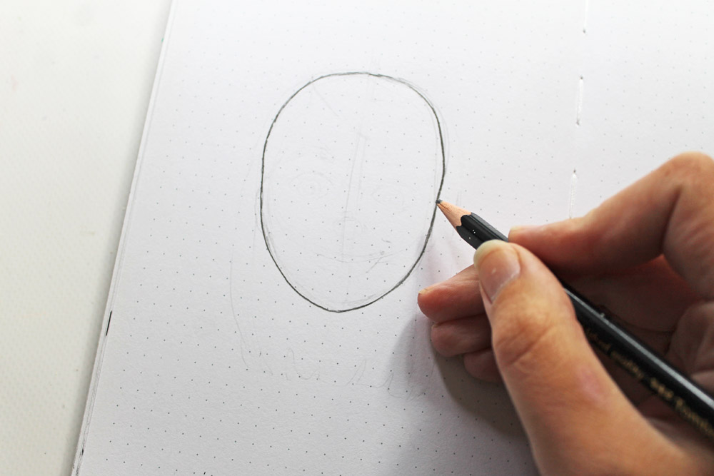 Learn how to doodle a Memoji in your journal using this easy tutorial by @studiokatie on the @tombowusa blog! #memoji #tombowusa #doodle #doodletutorial