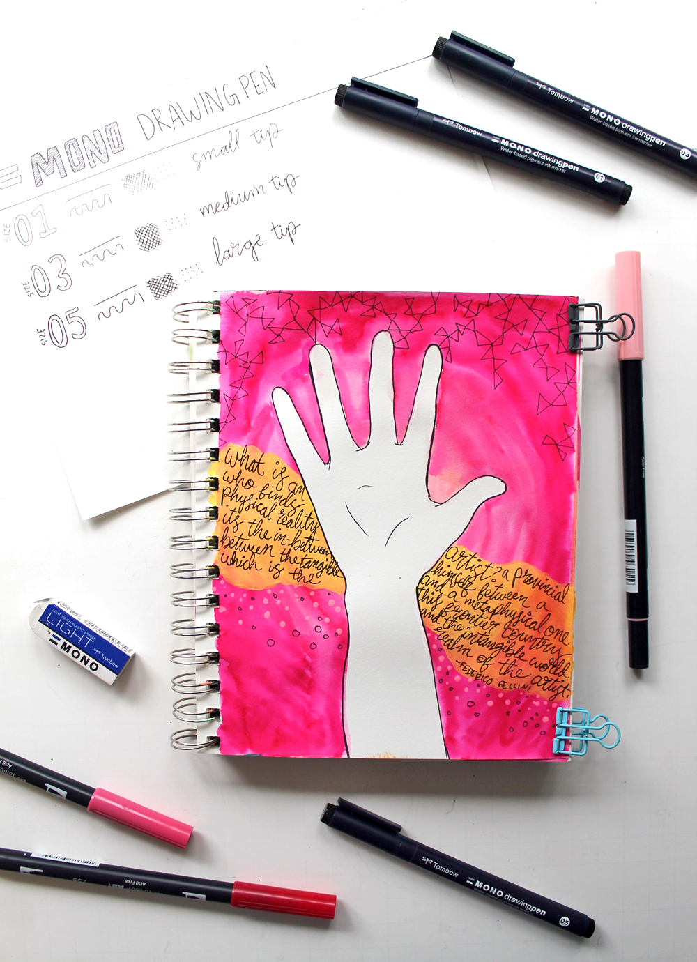 Create Zentangle Doodles with Tombow MONO Drawing Pens - Tombow USA Blog