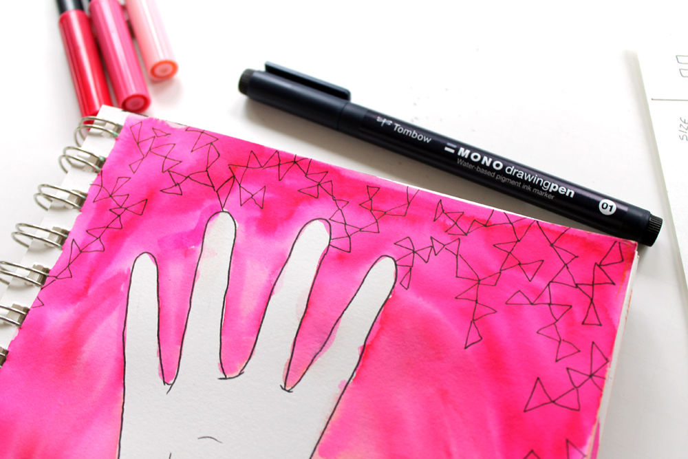 Create Zentangle Doodles with Tombow MONO Drawing Pens - Tombow USA Blog