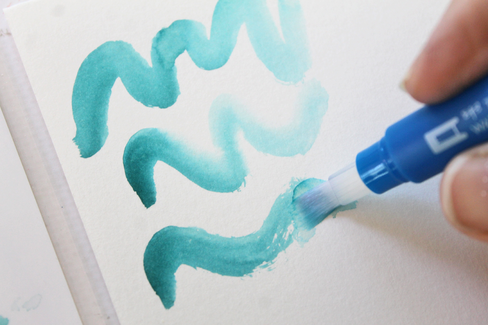 Ever wanted to work with water brushes? Read these 4 easy tips by @studio.katie on the @tombowusa blog! #tombowusa #waterbrush #watercolor