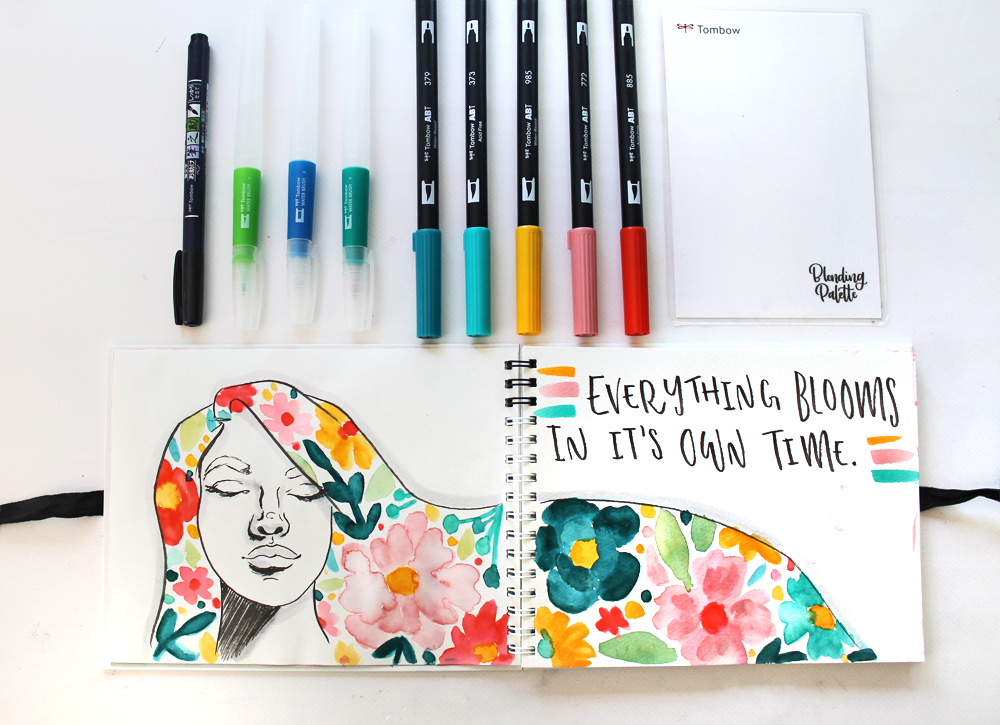 Drawing a Cup Full of Markers - Tombow USA Blog