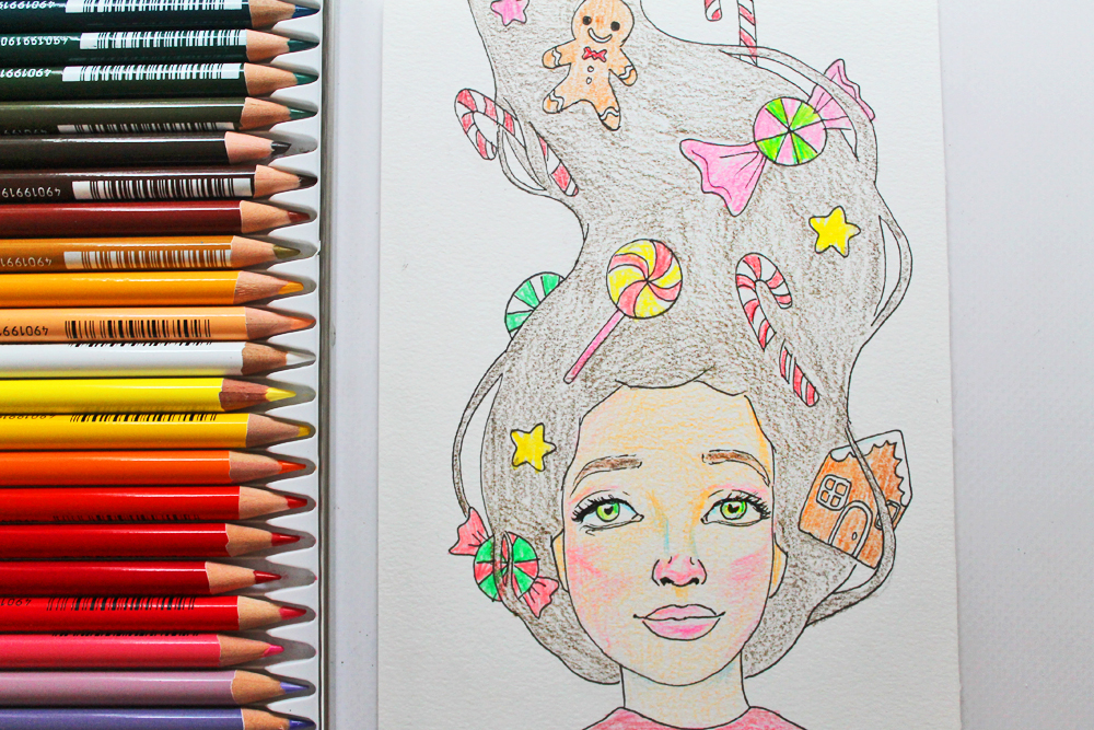 Mixed Media Sketching Using Colored Pencils - Tombow USA Blog