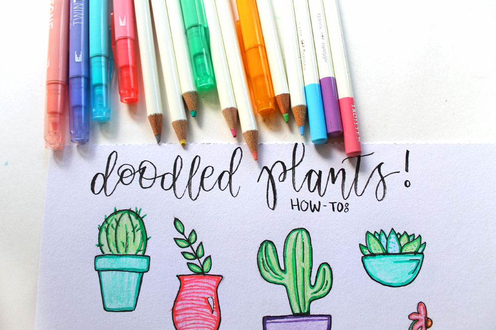 How to Doodle: 6 Plants to Draw! - Tombow USA Blog