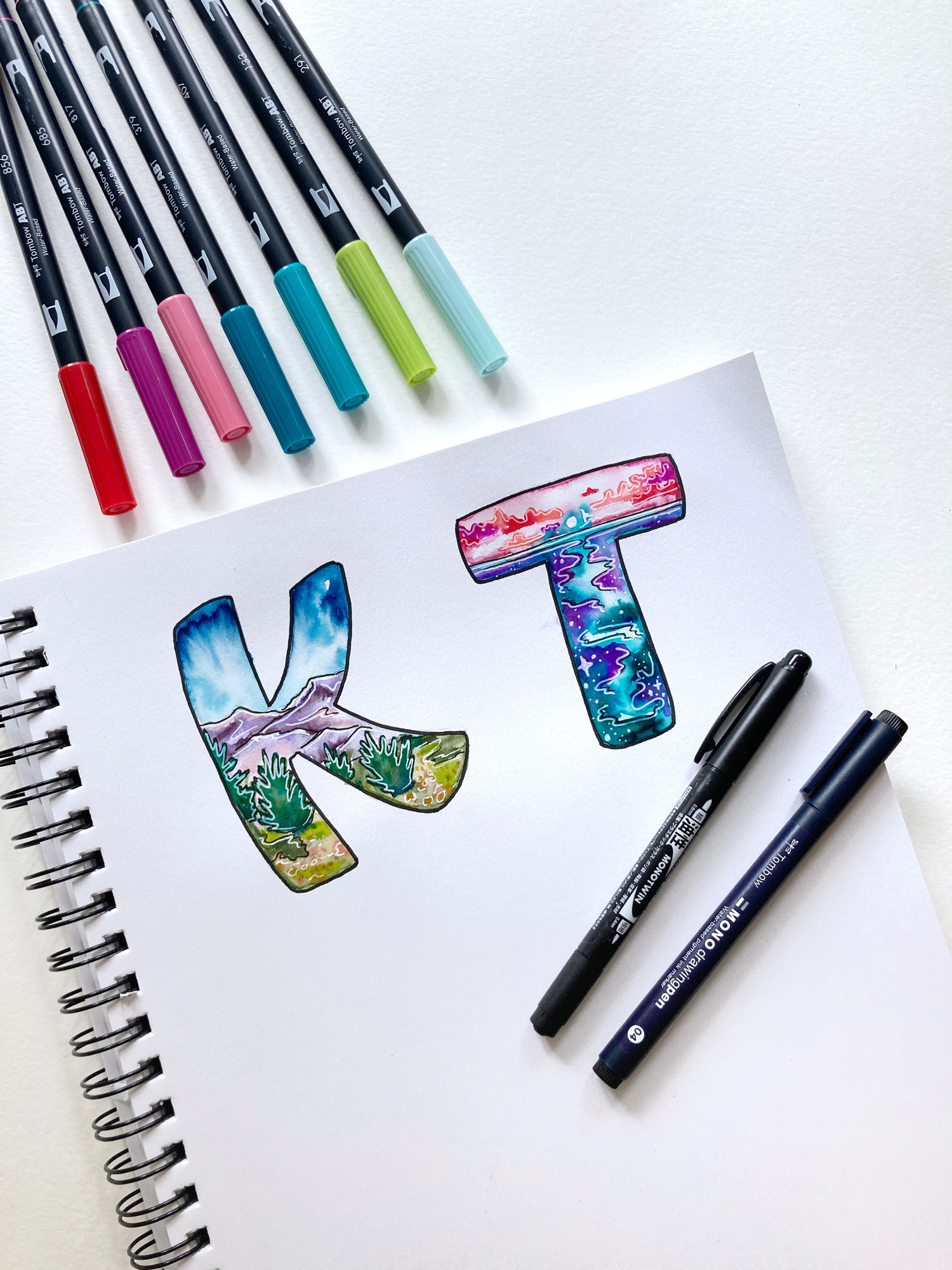 5 Tips to Lettering with Tombow Dual Brush Pens - Tombow USA Blog