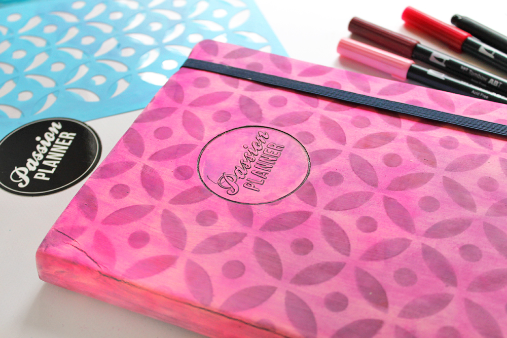 DIY Mixed Media Planner Cover with @studiokatie, @tombowusa, & @passionplanner. #tombowusa