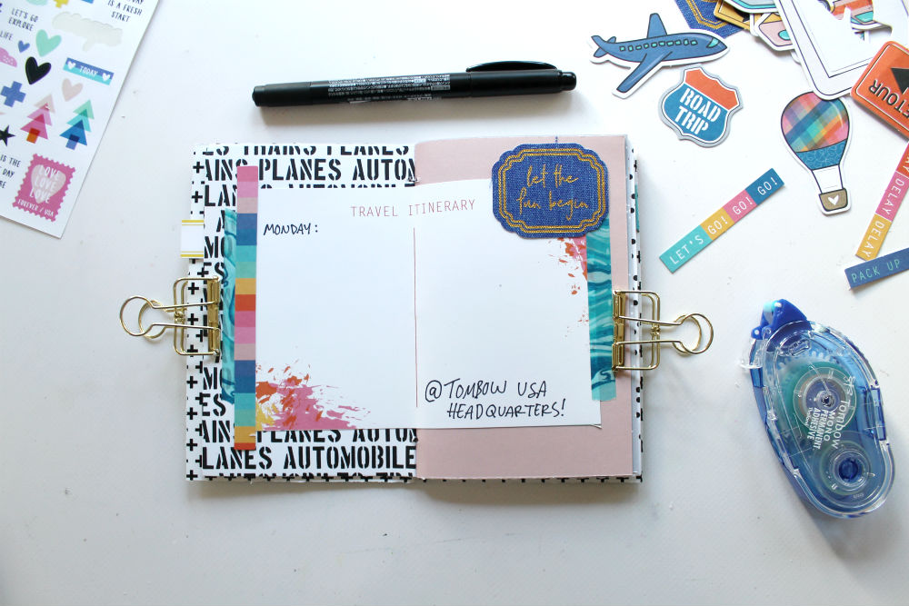 How to make a Travel Journal - Part 1 (DIY Video tutorial) #Craft Idea 