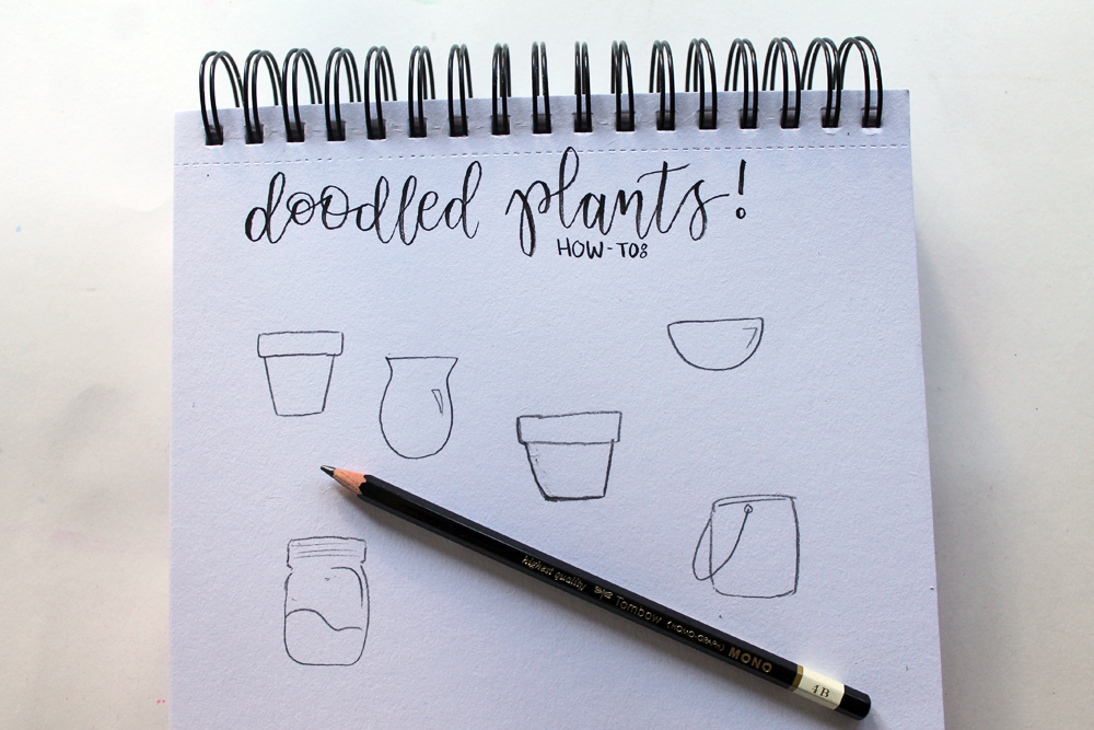 How to Doodle: 6 Plants to Draw! - Tombow USA Blog